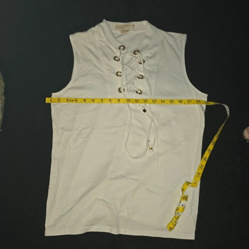 White Michael Kors tank top - Picture 6 of 6